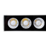 GloboStar® WASHER-JAVIA 90555 Μπάρα Φωτισμού Wall Washer LED 48W 4080lm 5° DC 24V Αδιάβροχο IP67 Μ100 x Π5.2 x Υ3.6cm (Υ8.5 με Βάση) Θερμό Λευκό 2700K - Γκρι Ανθρακί - 3 Years Warranty - Image 8
