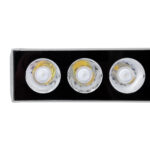 GloboStar® WASHER-JAVIA 90556 Μπάρα Φωτισμού Wall Washer LED 48W 4320lm 5° DC 24V Αδιάβροχο IP67 Μ100 x Π5.2 x Υ3.6cm (Υ8.5 με Βάση) Φυσικό Λευκό 4500K - Γκρι Ανθρακί - 3 Years Warranty - Image 8