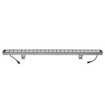 GloboStar® WASHER-JAVIA 90557 Μπάρα Φωτισμού Wall Washer LED 48W 3840lm 5° DC 24V Αδιάβροχο IP67 Μ100 x Π5.2 x Υ3.6cm (Υ8.5 με Βάση) Πολύχρωμο RGBW DMX512 - Γκρι Ανθρακί - 3 Χρόνια Εγγύηση - Image 4