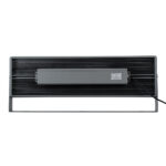 GloboStar® FLOOD-ZANA 90560 Προβολέας Wall Washer για Φωτισμό Κτιρίων LED 200W 18000lm 30° DC 24V Αδιάβροχο IP65 Μ70 x Π29 x Υ10cm Θερμό Λευκό 2700K - Γκρι Ανθρακί - 3 Years Warranty - Image 4