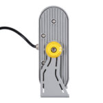 GloboStar® FLOOD-HENA 90444 Προβολέας Wall Washer για Φωτισμό Κτιρίων LED 24W 2040lm 30° AC 220-240V Αδιάβροχο IP67 Μ22.5 x Π6 x Υ16.5cm Αρχιτεκτονικό Πορτοκαλί 2200K - Ασημί - 3 Years Warranty - Image 4