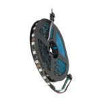 GloboStar® 90589 Digital Pixel Addressable Strip 3 PIN - Ψηφιακή Ταινία LED SMD 5050 14.4W/m 60LED/m 20PIXEL/m SPI/TTL Protocol IC WS2811/UCS16703 1152lm/m 120° DC 12V IP20 RGB - Λευκό Σώμα - Μ5000 x Π10 x Υ2mm - Συσκευασία 5 Μέτρων - 5 Χρόνια Εγγύηση - Image 2