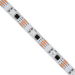 GloboStar® 90599 Digital Pixel Addressable Strip 4 PIN - Ψηφιακή Ταινία LED SMD 5050 9W/m 30LED/m 30PIXEL/m SPI/TTL Protocol IC TM1908 720lm/m 120° DC 12V IP20 RGB - Λευκό Σώμα - Μ5000 x Π10 x Υ2mm - Συσκευασία 5 Μέτρων - 5 Χρόνια Εγγύηση - Image 2