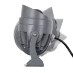 GloboStar® SPOT-XENIA 90632 Σποτ Φωτισμου Wall Washer LED 16W 1440lm 3° DC 24V Αδιάβροχο IP65 Φ9 x Υ12cm Θερμό Λευκό 3000K - Σφυρήλατο Γκρι - 3 Years Warranty - Image 2