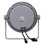 GloboStar® FLOOD-MENA 90646 Προβολέας Wall Washer με Αντιθαμβωτική Γρίλια για Φωτισμό Κτιρίων LED 48W 4320lm 30° AC 220-240V Αδιάβροχο IP65 Φ25 x Υ18cm Θερμό Λευκό 3000K - Ασημί - 3 Years Warranty - Image 6