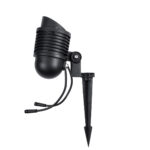 GloboStar® TREELIGHT-LINA 90657 Σποτ Φωτισμού Ειδικό για Φυτά - Δέντρα με Βάση Κήπου / Καρφωτό LED 6W 630lm 30° DC 24V Αδιάβροχο IP65 Μ10.5 x Π18 x Υ40cm Πολύχρωμο RGBW DMX512 - Γκρι Ανθρακί - 3 Years Warranty - Image 4