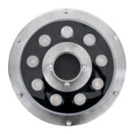 GloboStar® UNDERWATER-FINA 90674 Υποβρύχιο Φωτιστικό Σποτ Ειδικό για Σιντριβάνια LED 9W 990lm 30° DC 24V Αδιάβροχο IP68 Φ16 x Υ8cm Θερμό Λευκό 3000K - Ανοξείδωτο Ατσάλι - 3 Years Warranty - Image 3