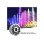 GloboStar® UNDERWATER-FINA 90675 Υποβρύχιο Φωτιστικό Σποτ Ειδικό για Σιντριβάνια LED 9W 945lm 30° DC 24V Αδιάβροχο IP68 Φ16 x Υ8cm Πολύχρωμο RGBW DMX512 - Ανοξείδωτο Ατσάλι - 3 Χρόνια Εγγύηση - Image 7