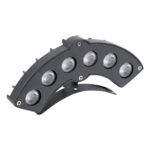 GloboStar® TREELIGHT-GINA 90679 Κυρτή Μπάρα Φωτισμού Wall Washer Ειδική για Φυτά - Δέντρα LED 6W 660lm 30° DC 24V Αδιάβροχο IP65 Μ18 x Π3.5 x Υ7cm Θερμό Λευκό 3000K - Γκρι Ανθρακί - 3 Years Warranty - Image 2