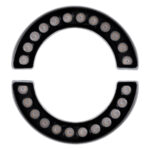 GloboStar® TREELIGHT-WINA 90681 Κυρτή Μπάρα Φωτισμού Wall Washer Ειδική για Φυτά - Δέντρα LED 12W 1320lm 30° DC 24V Αδιάβροχο IP65 Μ23.5 x Π7.5 x Υ12cm Θερμό Λευκό 3000K - Ασημί - 3 Years Warranty - Image 7