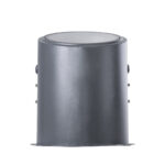 GloboStar® FLOOD-MILO 90739 Κινούμενος Προβολέας - Σποτ Φωτισμού Wall Washer για Φωτισμό Κτιρίων LED 24W 2040lm 10° DC 24V Αδιάβροχο IP67 Φ22 x Υ30cm RGBW DMX512 - Γκρι Ανθρακί - 3 Χρόνια Εγγύηση - Image 3