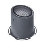 GloboStar® FLOOD-MILO 90741 Κινούμενος Προβολέας - Σποτ Φωτισμού Wall Washer για Φωτισμό Κτιρίων LED 48W 4560lm 10° AC 220-240V Αδιάβροχο IP67 Φ26 x Υ30cm Φυσικό Λευκό 4500K - Γκρι Ανθρακί - 3 Χρόνια Εγγύηση - Image 2