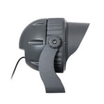 GloboStar® FLOOD-DIMO 90747 Προβολέας Wall Washer με Αντιθαμβωτική Γρίλια για Φωτισμό Κτιρίων LED 100W 9500lm 10° AC 220-240V Αδιάβροχο IP67 Μ34 x Π36 x Υ44cm Φυσικό Λευκό 4500K - Γκρι Ανθρακί - 3 Χρόνια Εγγύηση - Image 3