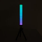 GloboStar® DIGICOLUMN 90761 Μοντέρνο Επιτραπέζιο Φωτιστικό Γραφείου WiFi Digital Pixel Rhythm Music Bar LED 8W 640lm 90° DC 5V με USB 2.0 & WiFi Mobile APP IP20 - Εναλλαγή Φωτισμού μέσω WiFi Εφαρμογής - Πολύχρωμο RGB - Dimmable - Μαύρο - Μ2.3 x Π2.5 x Υ19cm - 2 Χρόνια Εγγύηση - Image 12