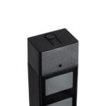 GloboStar® DIGICOLUMN 90762 Μοντέρνο Επιδαπέδιο Φωτιστικό Γραφείου Digital Pixel Rhythm Music Bar LED 12W 960lm 90° DC 5V με USB 2.0 IP20 - Εναλλαγή Φωτισμού μέσω Τηλεχειριστηρίου - Πολύχρωμο RGB - Dimmable - Μαύρο - Μ3.4 x Π2.5 x Υ122cm - 2 Χρόνια Εγγύηση - Image 5