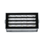 GloboStar® FLOOD-KENA 90765 Προβολέας Wall Washer για Φωτισμό Κτιρίων LED 40W 3400lm 120° AC 220-240V Αδιάβροχο IP67 Μ31 x Π10 x Υ17cm RGBW - Γκρι Ανθρακί - 3 Years Warranty - Image 3