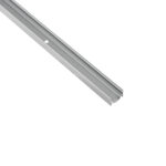 GloboStar® CON-NEONIO 90766-3M  Προφίλ Αλουμινίου 3 Μέτρων - Βάση Στήριξης για την NEONIO Digital Neon Flex LED 14.4W/m 12VDC με Π1.4 x Υ1.4cm - Ασημί - Μ300 x Π1.6 x Υ1.1cm