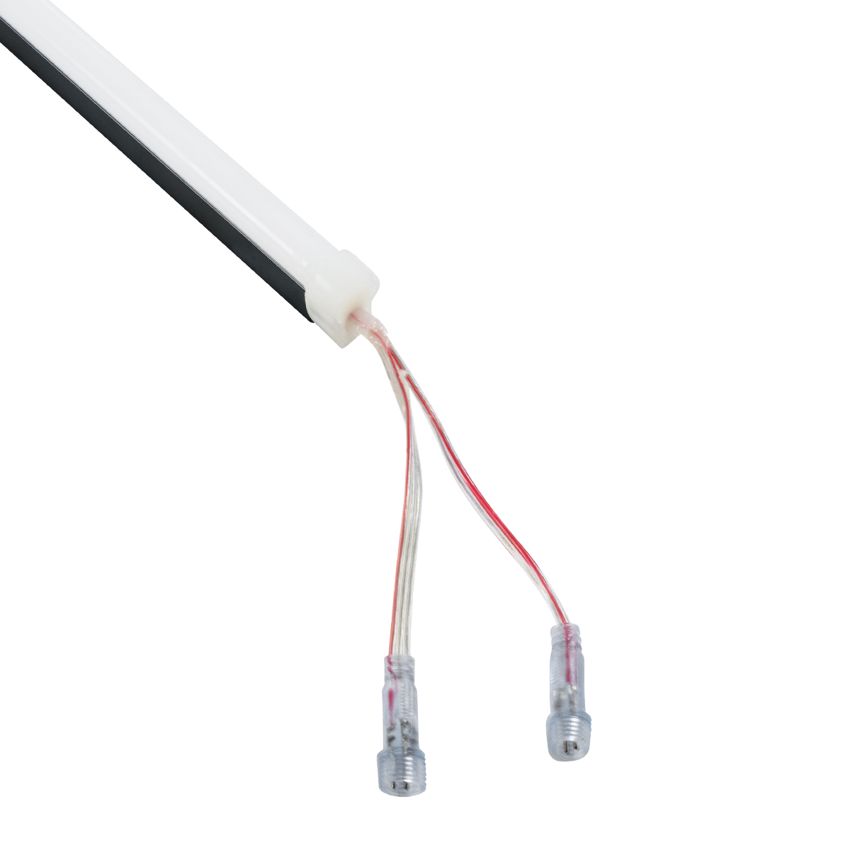 GloboStar® CON-NEONIO 90775-3M Προφίλ Αλουμινίου 3 Μέτρων - Βάση Στήριξης για την NEONIO Digital Neon Flex LED 14.4W/m 12VDC με Π1 x Υ2.3cm - Μαύρο - Μ300 x Π1.2 x Υ1.3cm - Image 2