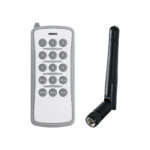 GLOBOSTAR® SEEKWAY-REM 90828 RF Ασύρματο Χειριστήριο & Κεραία για Ψηφιακό Controller Seekway SY-418 DC 12V 1 x 23A Μπαταρία IP20 - Μ5 x Π1.5 x Υ11.5cm - 2 Χρόνια Εγγύηση