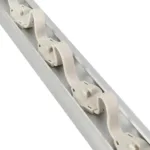 GloboStar® 90829 Μεταλλικο Καλυμμα 1 Μέτρου 15 Τεμαχίων για Ψηφιακή Αλυσίδα Γιρλάντα 20 Σποτ LED με Κωδικό 90140 Ασημί Μ100 x Π4.7 x Υ1cm - Image 8