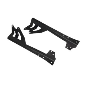 GloboStar® 85557 ΣΕΤ 2 Βάσεις Στήριξης για 1 Μπάρα LED για JEEP WRANGLER JK Μοντέλο από 2007 έως 2018
