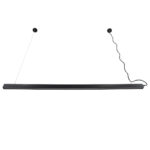 GloboStar® OFFICE 61025-P Γραμμικό Κρεμαστό Φωτιστικό Linear LED 18W 2170lm 120° AC 220-240V Μ120 x Π2 x Υ4cm Θερμό Λευκό 2700K - Μαύρο - 3 Years Warranty - Image 2