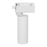 Globostar S-40010 Μονοφασικό Bridgelux COB LED Λευκό Φωτιστικό Σποτ Ράγας 10W 230V 1300lm 30° Ψυχρό Λευκό 6000k - Image 2