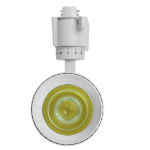 Globostar S-40016 Μονοφασικό Bridgelux COB LED Λευκό Φωτιστικό Σποτ Ράγας 20W 230V 2600lm 30° Ψυχρό Λευκό 6000k - Image 3