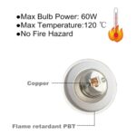 Πλαστικός Αντάπτορας από E14 σε E27 GloboStar 78974 - Image 9