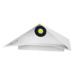 GloboStar® 96503 LED Φωτιστικό Τοίχου Απλίκα STEALTH Αρχιτεκτονικού Φωτισμού Λευκό Αδιάβροχο IP65 10 Watt CREE 1200lm 60° 230V Ψυχρό Λευκό Μ17 x Π7.5 x Υ17cm - Image 2