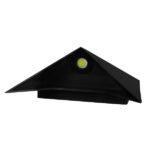 GloboStar® 96506 LED Φωτιστικό Τοίχου Απλίκα STEALTH Αρχιτεκτονικού Φωτισμού Μαύρο Αδιάβροχο IP65 10 Watt CREE 1200lm 60° 230V Ψυχρό Λευκό Μ17 x Π7.5 x Υ17cm - Image 2