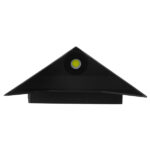 GloboStar® 96506 LED Φωτιστικό Τοίχου Απλίκα STEALTH Αρχιτεκτονικού Φωτισμού Μαύρο Αδιάβροχο IP65 10 Watt CREE 1200lm 60° 230V Ψυχρό Λευκό Μ17 x Π7.5 x Υ17cm - Image 3