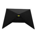 GloboStar® 96506 LED Φωτιστικό Τοίχου Απλίκα STEALTH Αρχιτεκτονικού Φωτισμού Μαύρο Αδιάβροχο IP65 10 Watt CREE 1200lm 60° 230V Ψυχρό Λευκό Μ17 x Π7.5 x Υ17cm - Image 7