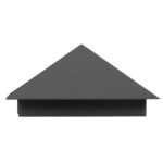 GloboStar® 96509 LED Φωτιστικό Τοίχου Απλίκα STEALTH Αρχιτεκτονικού Φωτισμού Γκρι Αδιάβροχο IP65 10 Watt CREE 1200lm 60° 230V Ψυχρό Λευκό Μ17 x Π7.5 x Υ17cm - Image 5