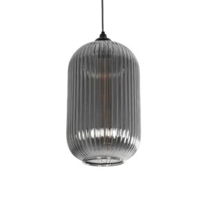 GLOBOSTAR® MELONI 206-0018 Μοντέρνο Κρεμαστό Φωτιστικό Οροφής με Ντουί 1 x E27 AC 220-240V IP20 - Mελί - Μ20 x Π20 x Υ38cm