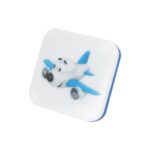 GloboStar® KIDDO 202-0003 Παιδικό Φωτιστικό Νυκτός LED 1W 95lm 360° AC220-240V IP20 Ψυχρό Λευκό 6000K - Μ5.5 x Π5.5 x Υ8cm - 2 Χρόνια Εγγύηση