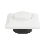 GloboStar® 999-0006 Ροοστάτης Dimmer Τοίχου LED AC100-240V 400W IP20 Μ8.4 x Π8.4 x Υ4.5cm - Image 3