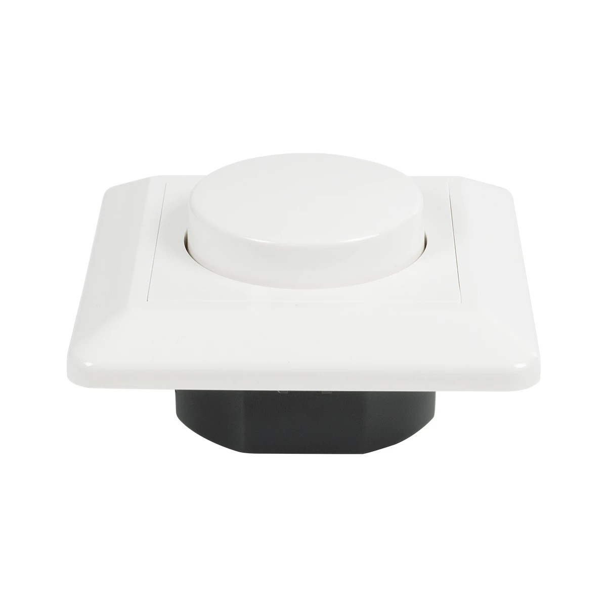 GloboStar® 999-0006 Ροοστάτης Dimmer Τοίχου LED AC100-240V 400W IP20 Μ8.4 x Π8.4 x Υ4.5cm - Image 3