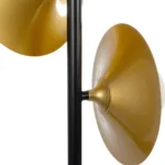 GLOBOSTAR® JOLIET 999-0046 Μοντέρνο Κρεμαστό Φωτιστικό Οροφής με Ντουί 3 x G9 AC 220-240V IP20 - Μαύρο & Χρυσό - Μ27 x Π27 x Y62cm - Image 7