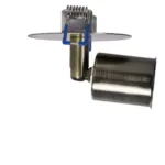 GloboStar® SARA 999-0062 Χωνευτό Φωτιστικό Οροφής Σποτ Μονόφωτο 1 x E27 IP20 Μπρούτζινο Μέταλλο - Μ8,5 x Π8,5 x Υ11cm - Image 2