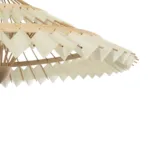 GLOBOSTAR® VENTALIA 999-0067 Boho Κρεμαστό Φωτιστικό Οροφής με Ντουί 1 x E27 AC 220-240V IP20 - Μπεζ - Μ60 x Π60 x Υ30cm - Image 7