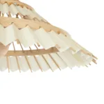GLOBOSTAR® VENTALIA 999-0068 Boho Κρεμαστό Φωτιστικό Οροφής με Ντουί 1 x E27 AC 220-240V IP20 - Μπεζ - Μ40 x Π40 x Y23cm - Image 7