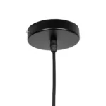 GLOBOSTAR® ALDO 999-0096 Vintage Κρεμαστό Φωτιστικό Οροφής με Ντουί 1 x E27 AC 220-240V IP20 - Μαύρο - Μ15 x Π15 x Υ24cm - Image 8