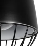 GLOBOSTAR® CARNEL 999-0110 Vintage Κρεμαστό Φωτιστικό Οροφής με Ντουί 1 x E27 AC 220-240V IP20 - Μαύρο - Μ26 x Π26 x Υ70cm - Image 7