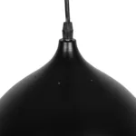 GLOBOSTAR® CANARIO 999-0111 Vintage Κρεμαστό Φωτιστικό Οροφής με Ντουί 1 x E27 AC 220-240V IP20 - Μαύρο - Μ28 x Π28 x Υ47cm - Image 6