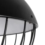 GLOBOSTAR® SOBRINO 999-0112 Vintage Κρεμαστό Φωτιστικό Οροφής με Ντουί 1 x E27 AC 220-240V IP20 - Μαύρο - Μ45 x Π45 x Υ45cm - Image 7