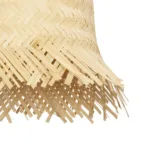 GLOBOSTAR® HAWAII 999-0125 Boho Κρεμαστό Φωτιστικό Οροφής με Ντουί 1 x E27 AC 220-240V IP20 - Μπεζ - Μ30 x Π30 x Υ30cm - Image 7