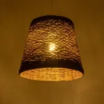 GLOBOSTAR® PLAYROOM 999-0145 Vintage Κρεμαστό Φωτιστικό Οροφής με Ντουί 1 x E27 AC 220-240V IP20 - Καφέ - Μ30 x Π30 x Υ30cm