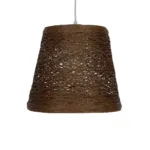 GLOBOSTAR® PLAYROOM 999-0145 Vintage Κρεμαστό Φωτιστικό Οροφής με Ντουί 1 x E27 AC 220-240V IP20 - Καφέ - Μ30 x Π30 x Υ30cm - Image 3