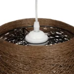 GLOBOSTAR® PLAYROOM 999-0145 Vintage Κρεμαστό Φωτιστικό Οροφής με Ντουί 1 x E27 AC 220-240V IP20 - Καφέ - Μ30 x Π30 x Υ30cm - Image 6